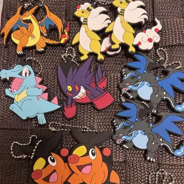 포켓몬 아크릴 키링 세트