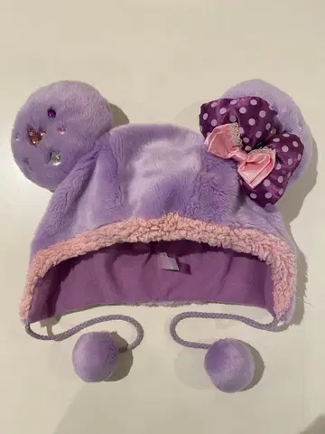 디즈니 미니 팬 캡 보라색