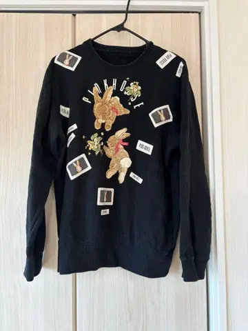 핑크하우스 PINKHOUSE 트레이닝복 맨투맨 토끼 M 사이즈