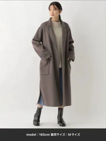 SC*casheep 가운 코트 A part by 브라운