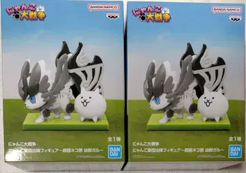 냥코 대전쟁 초극냥코제 유수갈 피규어 2개 세트