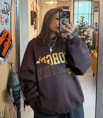 조지스 [ MENS ] 모듬 슬래시 풀오버 모카 M