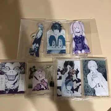 제일복권 데스노트 G상 아크릴 스탠드 7종