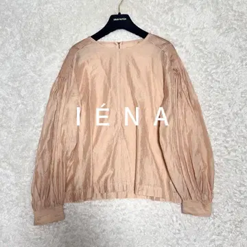 24년 새상품급 IENA 이에나 턱 숄더 볼륨 블라우스 실크 혼방
