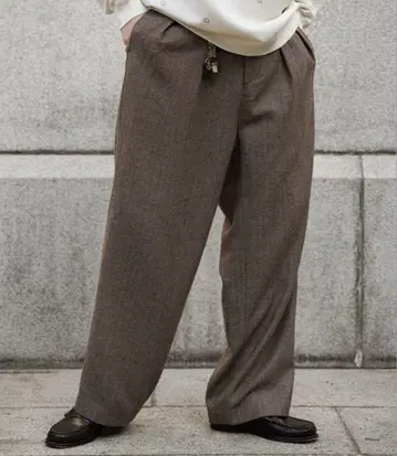 2 헤링본 그랑파 슬랙스