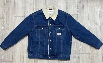 [레어] Calvin Klein 데님 보아 자켓 정국 착용