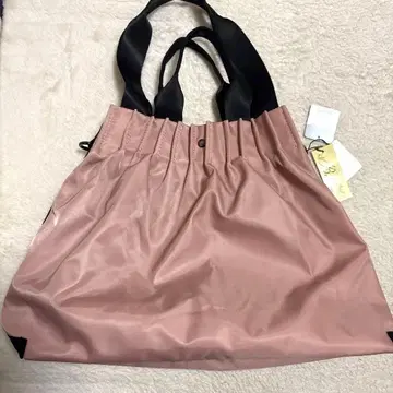 긴자 매기 더스티 핑크 토트백 미사용 새상품