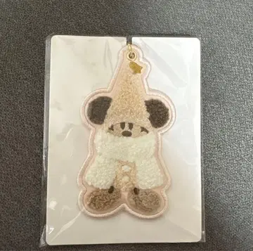 릴린링 키체인 베이지 화이트 크리스마스 디즈니