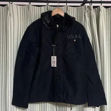 알파 x 리 N-1 밀리터리 덱 자켓 [ 새상품 택 포함 ]