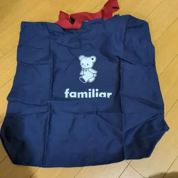 familiar 네이비 에코백