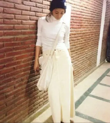 todayful 코듀로이 맥시 스커트