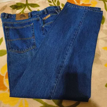 LA GATE 배기진 W34 X L32 다크 네이비