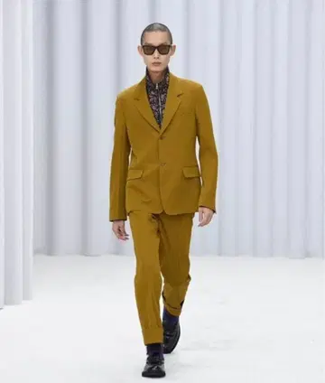 Paul Smith 수트 2021AW 머스타드