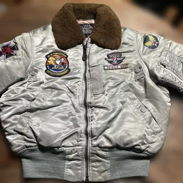 MILITARY US B-15 플라이트 자켓 VF-31 톰캣 M 사이즈