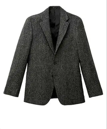 Harristweed 미사용 새상품 테일러드 자켓 비즈니스 자켓 그레이