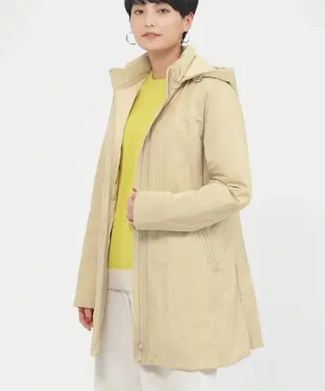 새상품 40,700엔 EVEX by KRIZIA/하프 다운 코트 M