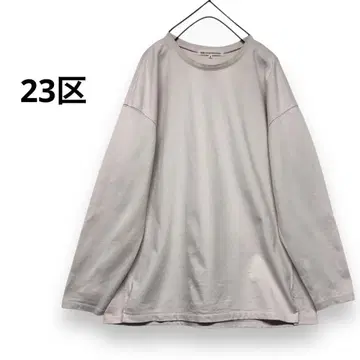 정가 11,000엔 23구 워셔블 싱글 저지 롱 T셔츠 38