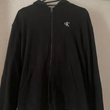 (가격 인하) 캘빈클라인 블랙 집업 후드티