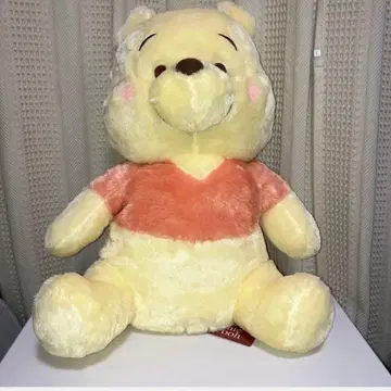곰돌이 푸 발그레 슈퍼 라지 봉제 인형 톤 다운 파스텔 컬러 ver