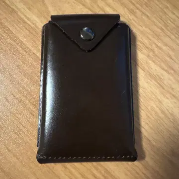 abrAsus(아브라사스) 얇은 카드 케이스 classic 초코