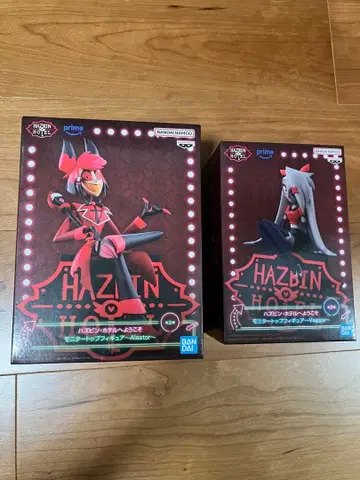 해즈빈 호텔에 오신 것을 환영합니다 모니터 탑 피규어 알래스터 & 바기