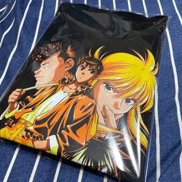 유유백서 M 사이즈 새상품 백 프린트 반팔 티셔츠