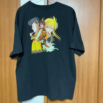 유유백서 M 사이즈 새상품 백 프린트 반팔 티셔츠