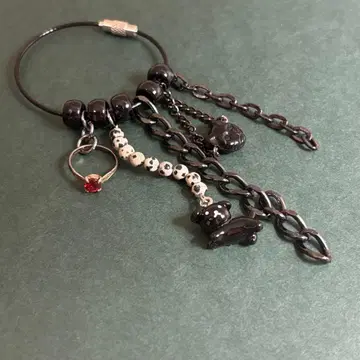 어른의 자라자라 키링 블랙 키링