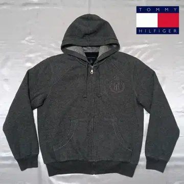 [ TOMMY HILFIGER ] 타미힐피거의 안감 보아 풀 집업 후드티