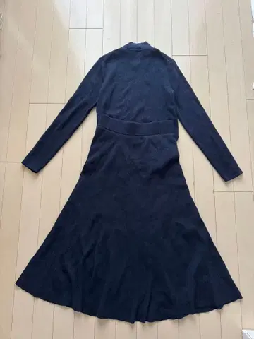 Mila Owen 네이비 셋업 긴팔 롱 원피스