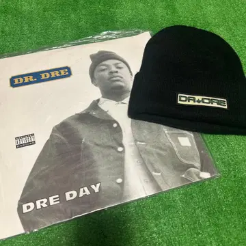 블랙 니트 모자 DR. DRE & Carhartt knit cap 칼하트