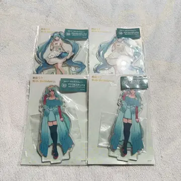 하츠네 미쿠 16th Birthday 아크릴 스탠드 4개 세트