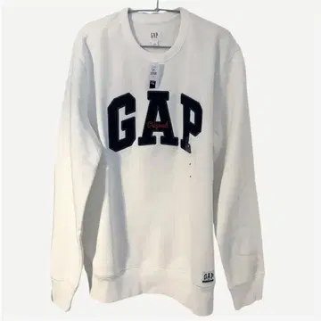 GAP 로고 30주년 기념 트레이닝복 화이트 M 맨투맨
