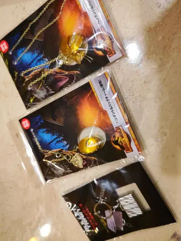 쥬라기 파크 키링 세트 1점