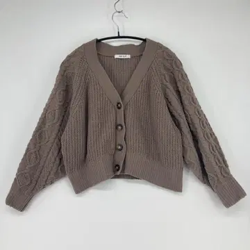 CHIP CLIP 칩 클립 케이블 니트 가디건 M 사이즈