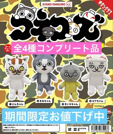 코네코즈 봉제 인형 마스코트 전 4종 컴플리트 상품