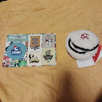 [ 새상품 미사용 ] CHUMS 귀도리와 스티커 세트