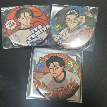 카리스마 간보 투어 캔뱃지 카리스마 간보 카리스마 카페 후미야