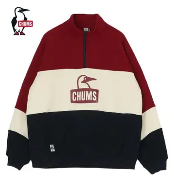 하프 지퍼 맨투맨 [ CHUMS/참스 ]