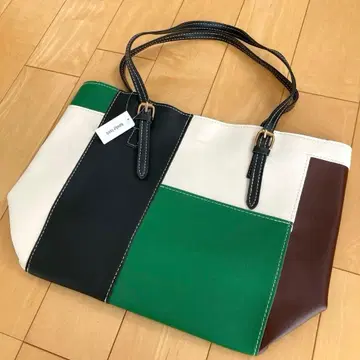 [ 미사용 새상품 ] 몬드리안 패턴 여성용 토트백