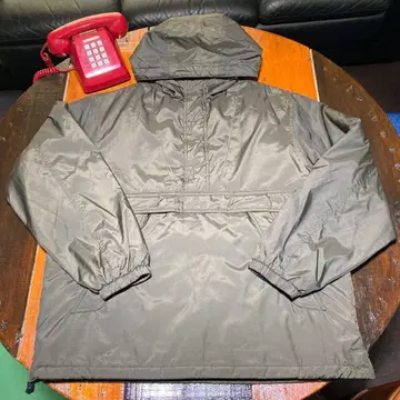 [ 새상품급 ] 올드 유니클로 충전솜 아노락 후드티 네이비 택 L 풀오버