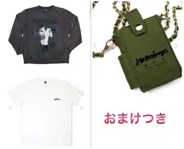 UVERworld 맨투맨+파우치+T셔츠 덤 포함