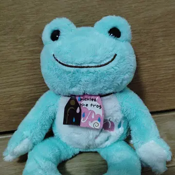 Pickles the Frog 스카이블루 봉제 인형