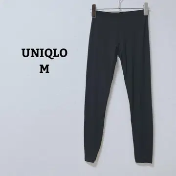 유니클로 히트텍 레깅스 팬츠 방한 허리밴딩 얇은 소재 이너 M