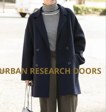 URBAN RESEARCH DOORS 울 리버 테일러드 코트