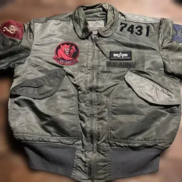 MILITARYUS ALPHA MA-1 플라이트 자켓 VF-30 사이즈