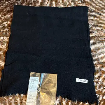 NAHYAT 캐시미어 머플러 블랙