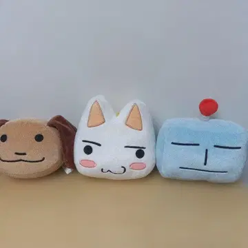 어디든지 함께 미니 쿠션 3개 세트 레트로