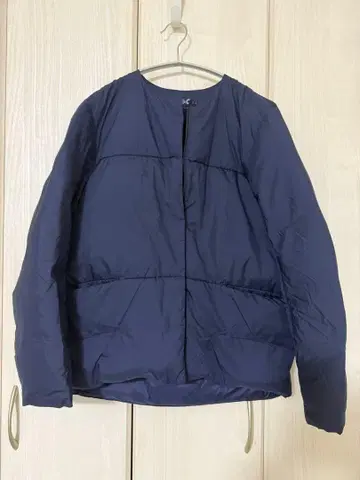 UNIQLO C 라이트 다운 자켓 네이비 S