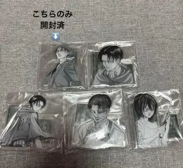 진격의 거인 Anique 리바이 벌스데이 아크릴 스탠드 컴플리트